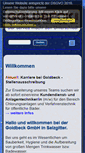 Mobile Screenshot of goldbeck-schwimmbadtechnik.de